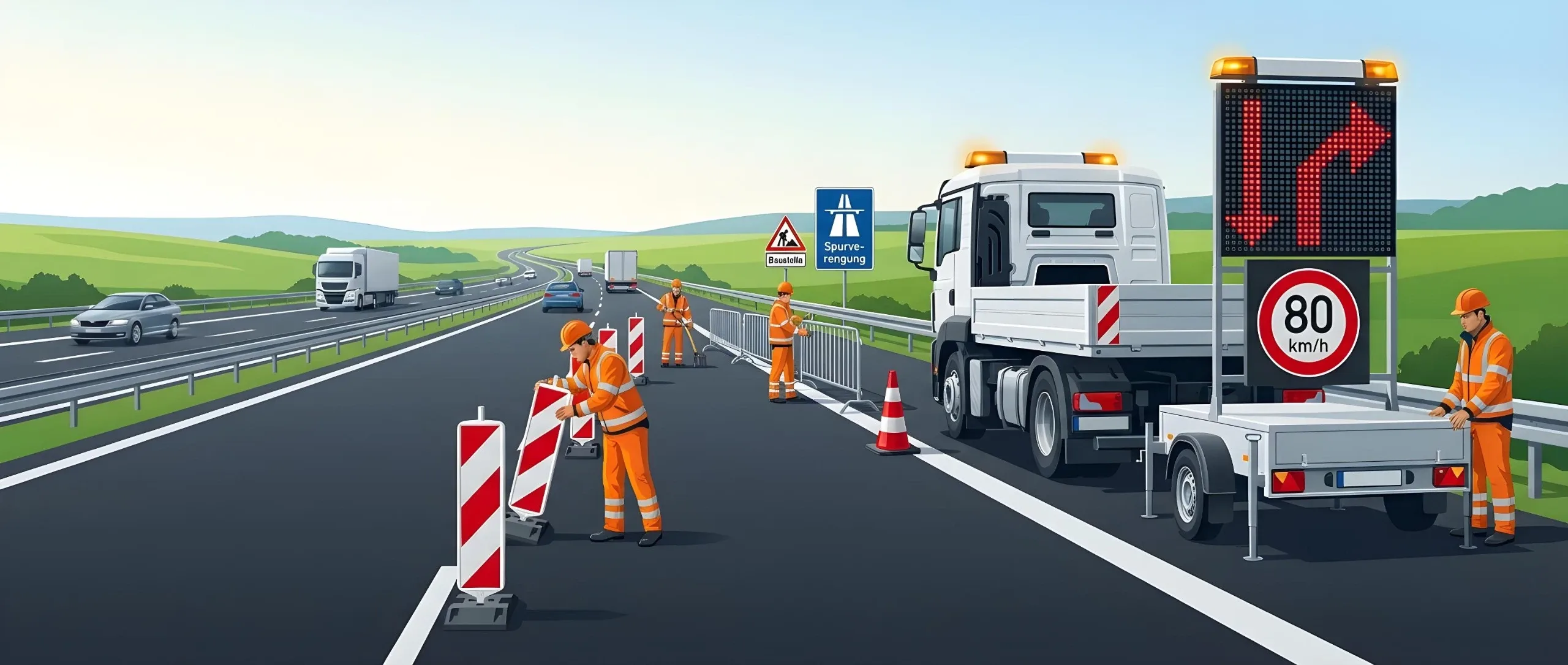 Emay Verkehrssicherung – Absperrtechnik und Beschilderung